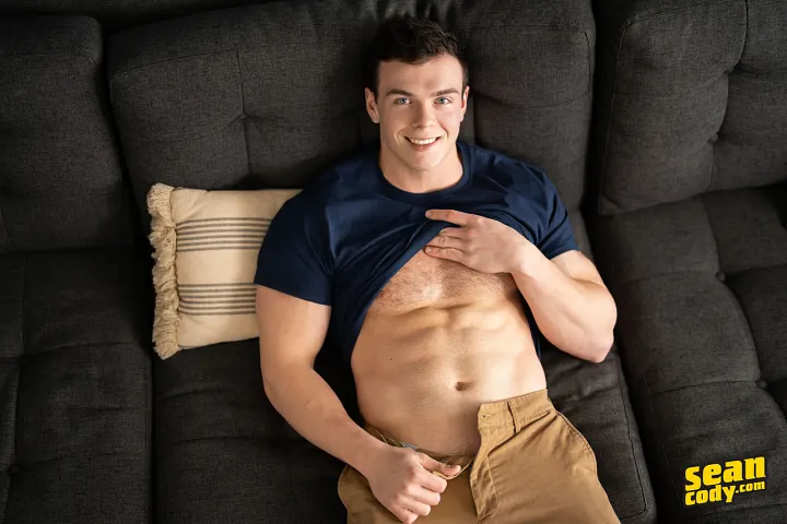 Clark Reid i Kyle Denton gej seks scena Sean Cody 5